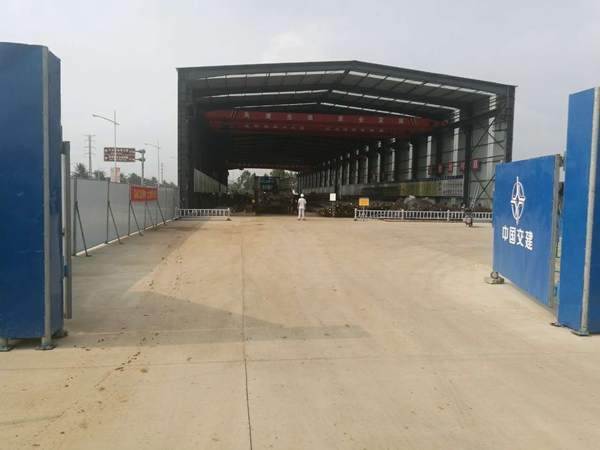 ?？谑兄攸c工程：疏港高速項目